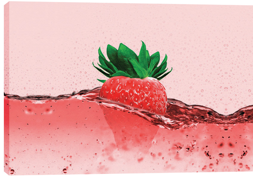 Obraz na plátně Strawberry 80 x 60 cm - 1199 Kč